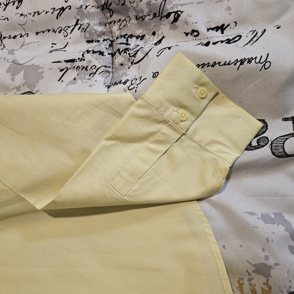 Yellow Button-Up Shirt - Picture 5 of 5
